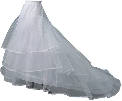 Buy Portsvy A-line Mermaid Petticoat 2-Hoop Black Petticoat Underskirt ...
