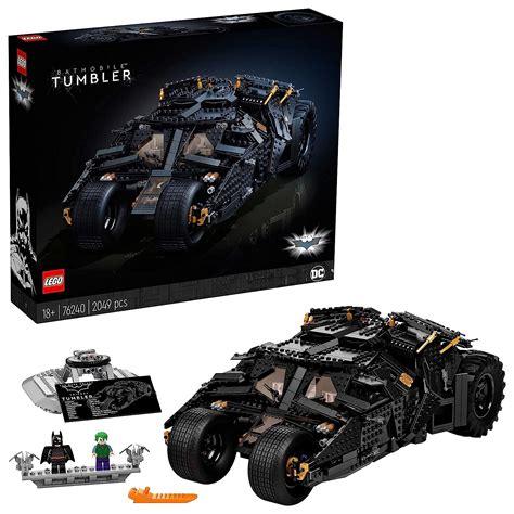 Lego DC Batman Batmobile Tumbler 76240 Building Kit (2,049 Pieces ...