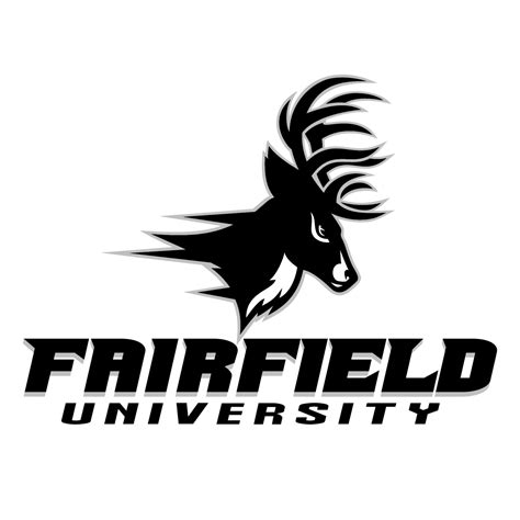 Fairfield Stags Logo Black and White (1) – Brands Logos