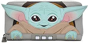 Buy Loungefly Star Wars Baby Yoda in Crib The Mandalorian Wallet (one ...