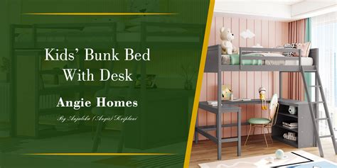 Top Bunk Beds with Desks: Ideal Solution for Boys and Girls – ANGIE HOMES