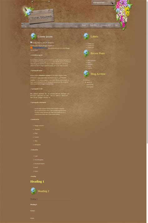 Image result for Blogger Template Designer