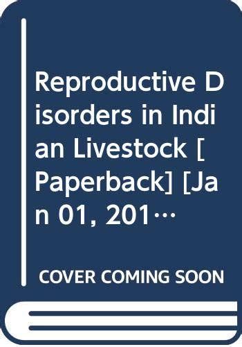 Buy Reproductive Disorders in Indian Livestock Book Online at Low ...