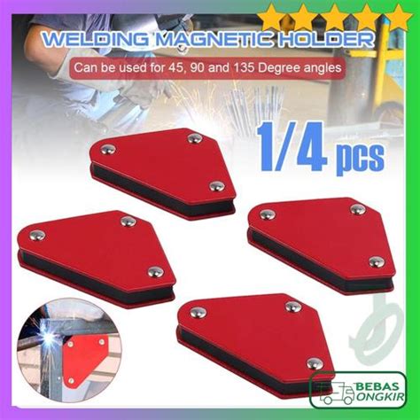 Jual Siku Magnet Las Set 4 Pcs Welding Holder Triangle 9 Lbs YYDS Y9 ...