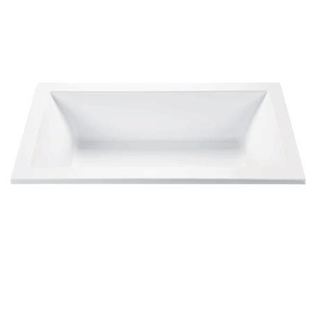 MTI Baths AEM106DM-WH-UM Andrea 16 72" Undermount DoloMatte Elite ...