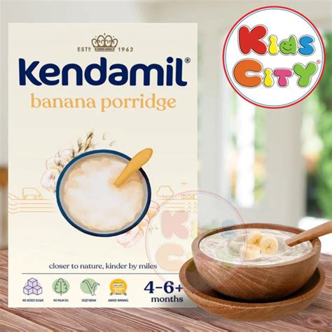 Kendamil Banana Porridge (4-6m+) - 150g – KidsCity.in