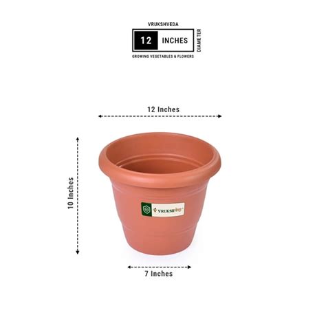 12 Inch Round Pot