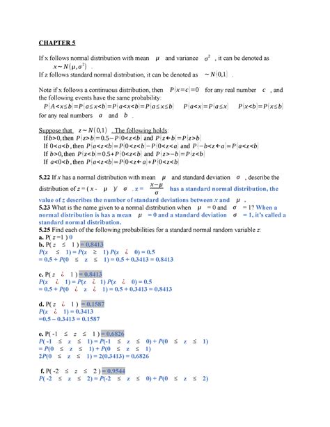 Image result for Statistics Chapter 5 Finding Values of Variables for Normal Distrubutopns