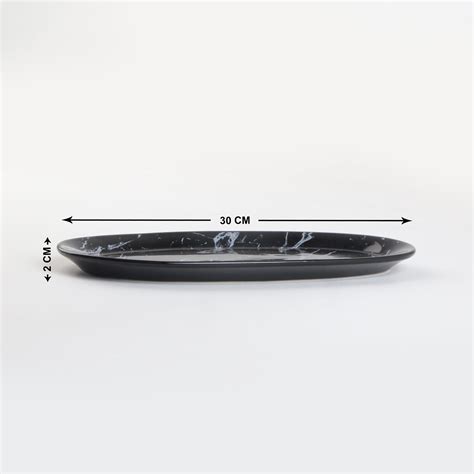 Buy Aubree Dapple Ceramic Tray from Home Centre at just INR 799.0