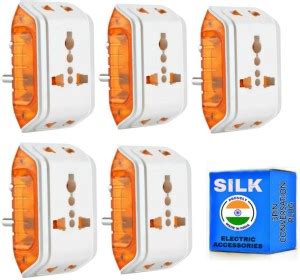 KAVANA 3-Pin Travel Plug Universal Socket Indian Plug (Type D ...