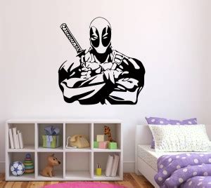 TRIDENT 50 cm Dead Pool Removable Sticker Price in India - Buy TRIDENT ...