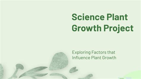 Science Plant Growth Project by Morgan Murphy on Prezi