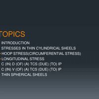 PPT Pressure Vessels (Thin Cylinder) - Strength of Materials (SOM ...