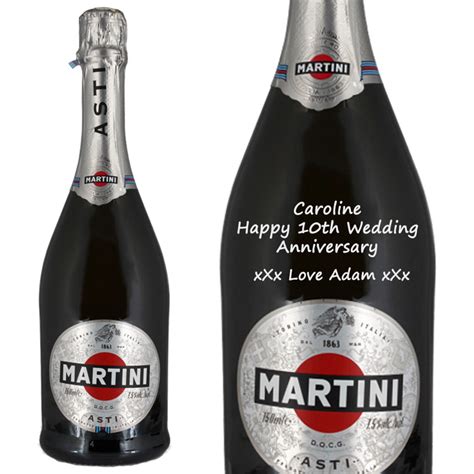 Personalised Martini Asti Spumante Sparkling Wine | Prestige Drinks