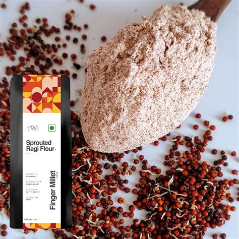 TWF Sprouted Ragi Flour – TWF Flours