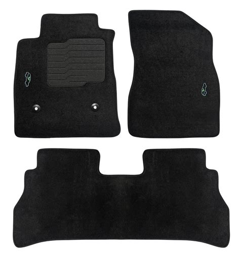 Carpet Floor Mats for 2024 Chevrolet Trax with Driver Heel Pad and ...