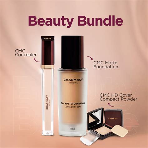 CMC HD Cover Compact Powder | Foundation & Concealer | Charmacy
