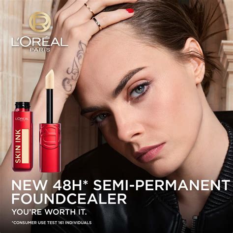 Loreal Paris Infaillible Skin Ink 2-in-1 Foundation Concealer Hybrid ...