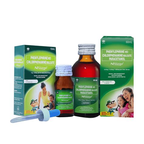 Neozep® Syrup - Common Cold Symptoms in Kids | Unilab