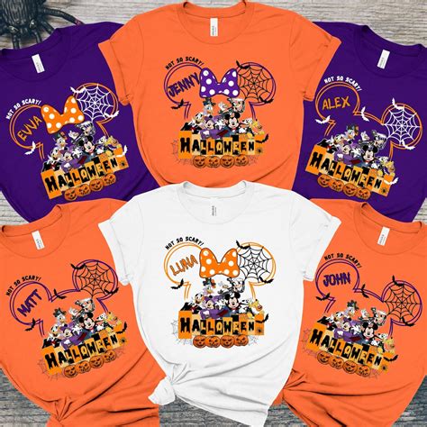 Disney Halloween 2025 Shirt, Custom Disney Halloween Matching Shirt ...