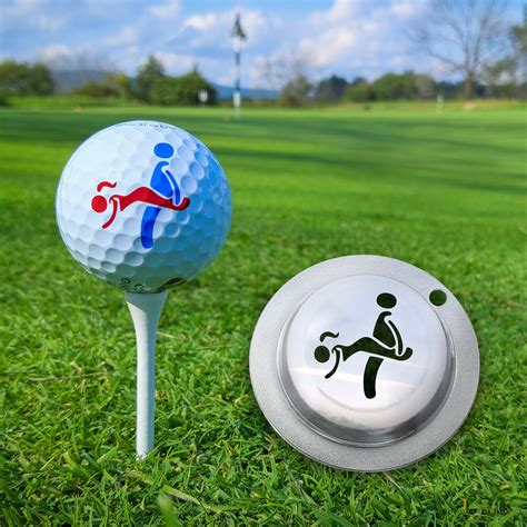 Jodoueeir Golf Ball Marker Stencil Is Stainless Steel Golf Ball ...