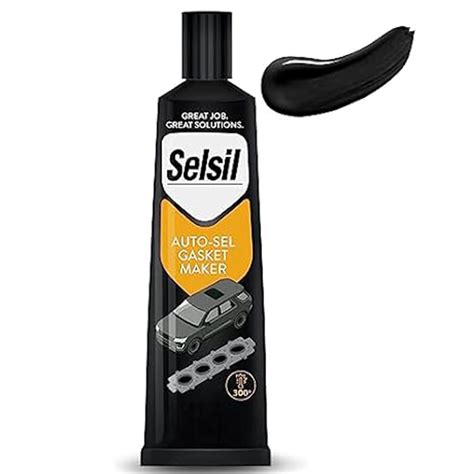 Amazon.com: SELSIL Auto - Sel, High Temperature Silicone Sealant, Room ...