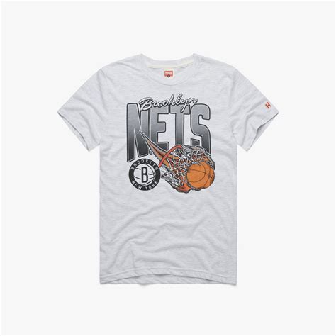Brooklyn Nets On Fire | Men's 90s NBA T-Shirt - HOMAGE