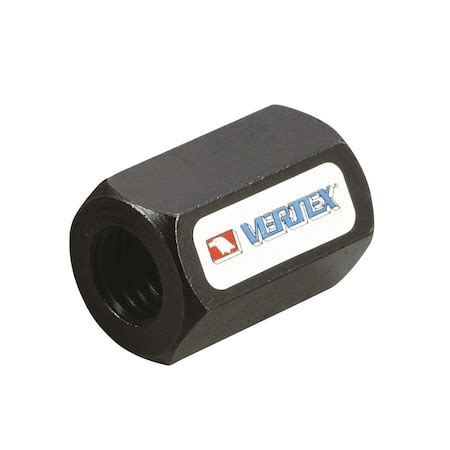 Hhip Vertex M8 X 1.25 22mm Long Coupling Nut 3903-1312 | Zoro