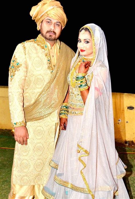 See pics: TV actor Faisal Raza Khan weds South Indian actress Gajala ...