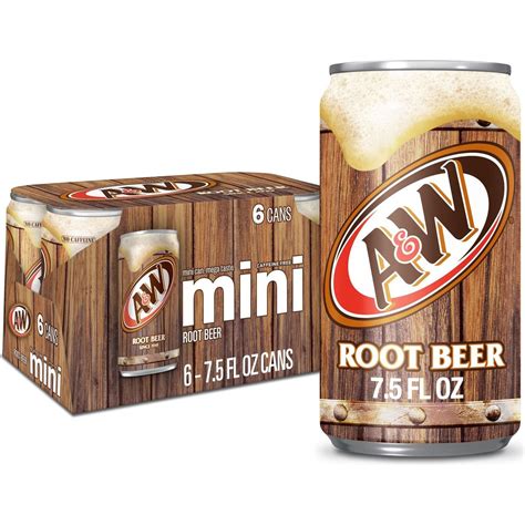 Aandw Root Beer Can