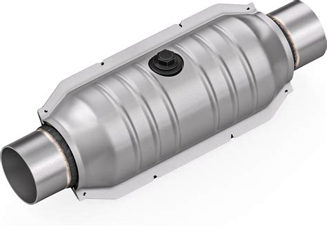 EPA Compliant Catalytic 2.5" Universal High Flow Catalytic Converter ...