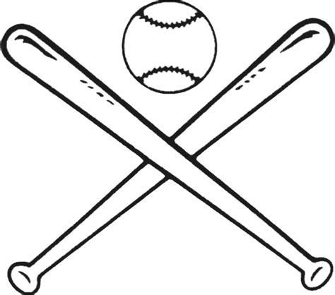 Baseball Bats Drawing Bat And Ball Games Clip Art - Baseball Clipart ...