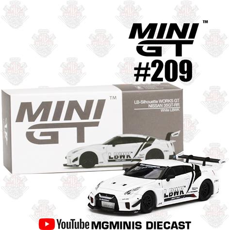 MINI GT #209 LB-Silhouette WORKS GT NISSAN 35GT-RR - MgMinis Diecast