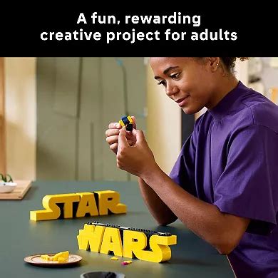 LEGO Star Wars Brick-Built Logo 75407 Building Kit (700 Pieces)