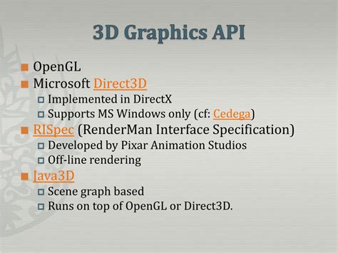 Image result for C++ Graphics API