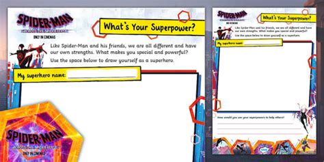 Spider-Man: What's Your Superpower? [Ages 5-7] - Twinkl