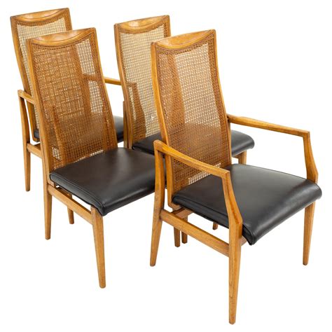 John Van Koert for Drexel Profile Mid-Century Modern Dining Chairs, Set ...