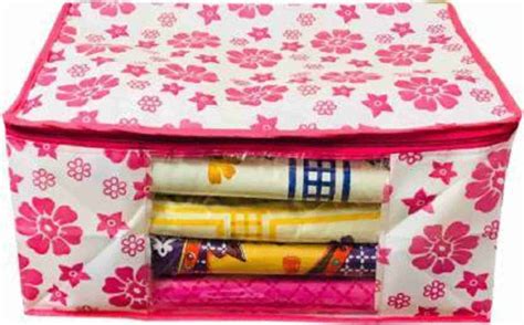 Cygnet Fashionista saree cover Saree Cover Designer Flower Design Non ...