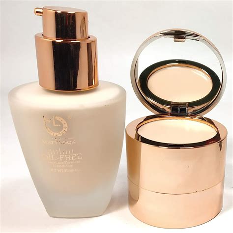 Buy MATT LOOK Oil Free Concealer Flawless Foundation, Fair 01 ...