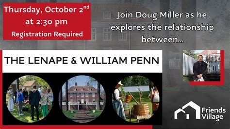 Oct 2 | The Lenape and William Penn | Newtown, PA Patch