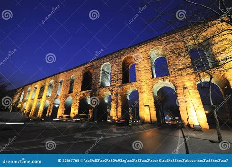 Valens Aqueduct Stock Image | CartoonDealer.com #49025665