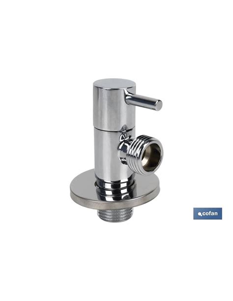 Válvula De Escuadra 1/2 x 1/2 Modelo Lux