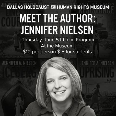 Meet the Author: Jennifer Nielsen, 300 N. Houston St, Dallas, TX ...