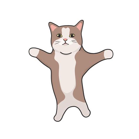 Happy Happy Happy Cat Meme Sticker Tshirt Illustration 45481099 PNG
