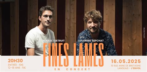 Fines Lames en concert, 16 rue Anne de Bretagne, 37130 Langeais, France ...