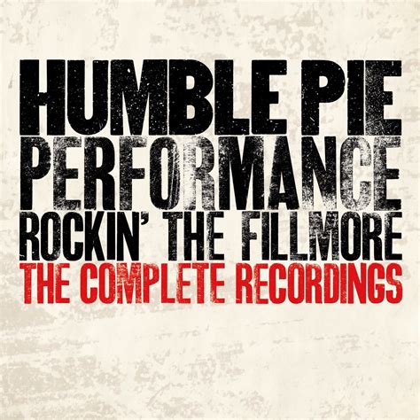 Jolly Joker presents: Humble Pie - Performance : Rockin' The Fillmore ...