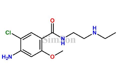N-Desethyl Metoclopramide | CAS No- 27260-19-1 | Simson Pharma Limited