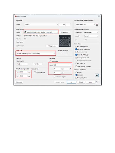 Image result for PDF Print Setting