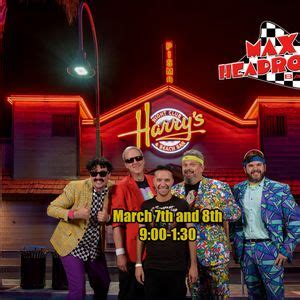 Max Headroom @Harrys Night Club & Beach Bar, Harry's Night Club & Beach ...