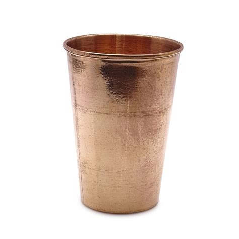 Buy Traditional Indian Copper Glass Tumbler Mug Health Benefits Utensil ...